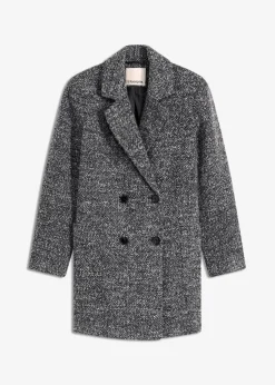 Kurzmantel in Wolloptik