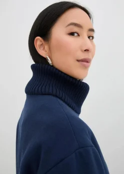 Kurzmantel in Wolloptik