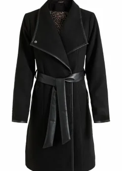 Kurzmantel in Wolloptik