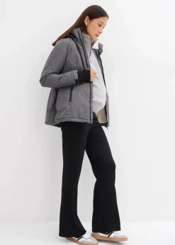 Kuschelige 3-in-1 Umstandsjacke und Tragejacke