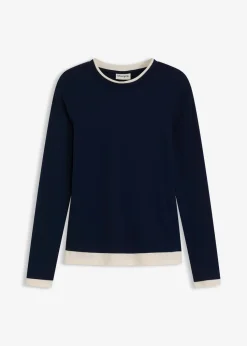 Langarmshirt aus Baumwollmix