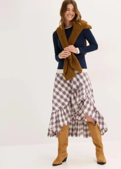 Langarmshirt aus Baumwollmix