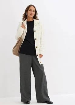 Langarmshirt aus Baumwollmix