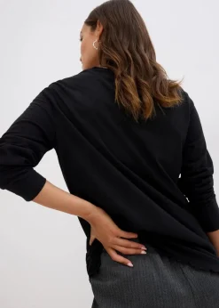 Langarmshirt aus Baumwollmix