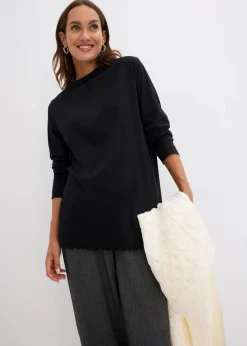 Langarmshirt aus Baumwollmix