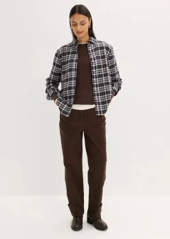 Langarmshirt aus Baumwollmix