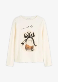 Langarmshirt aus Baumwollstretch