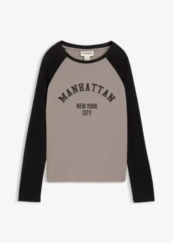 Langarmshirt aus Jersey