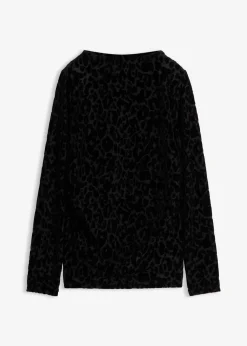 Langarmshirt aus Jersey