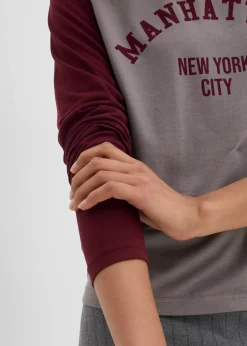 Langarmshirt aus Jersey