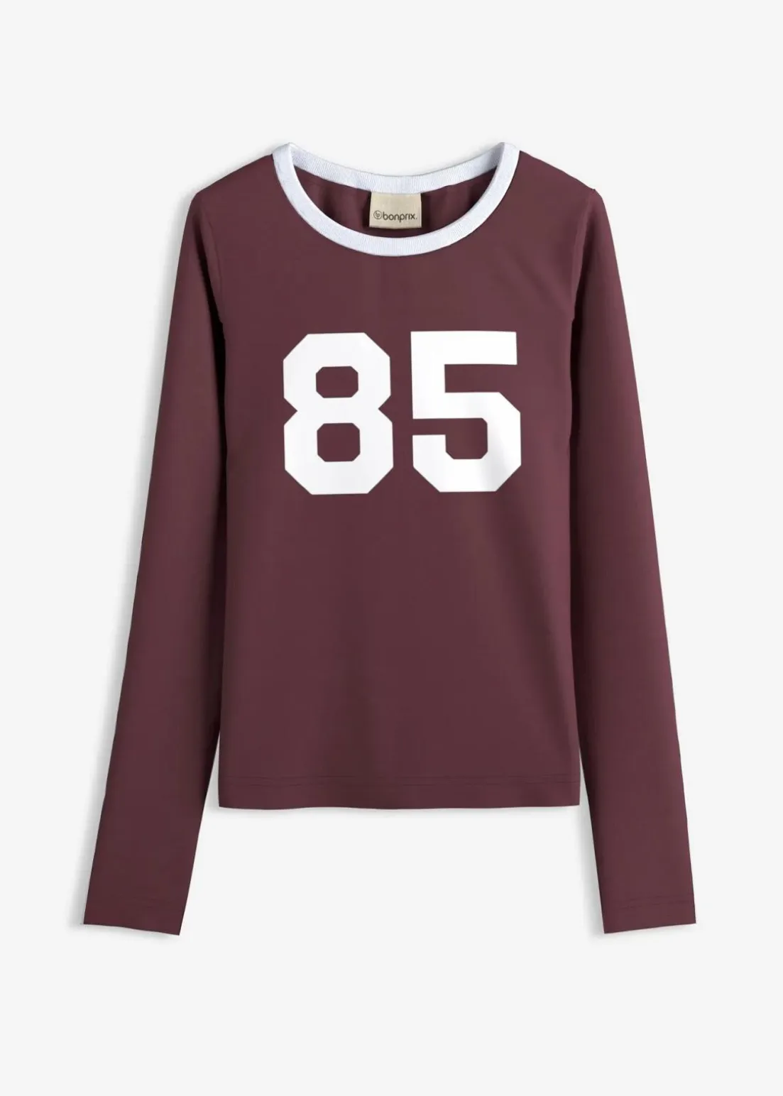 Langarmshirt aus leichtem Jersey