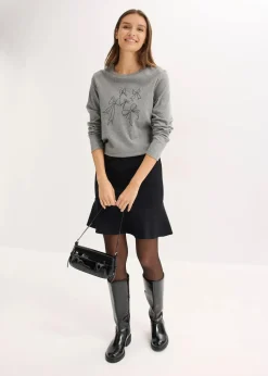 Langarmshirt aus reiner Bio-Baumwolle