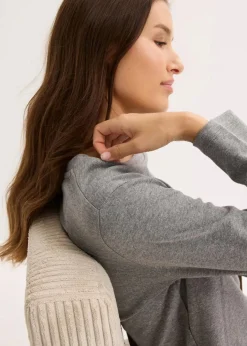 Langarmshirt aus reiner Bio-Baumwolle