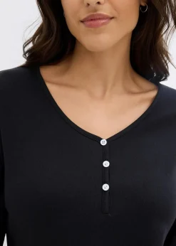 Langarmshirt aus reiner Bio-Baumwolle