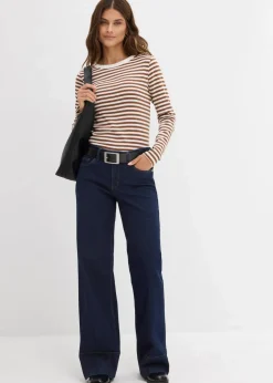 Langarmshirt aus reiner Bio-Baumwolle