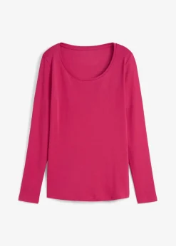 Langarmshirt aus reiner Bio-Baumwolle