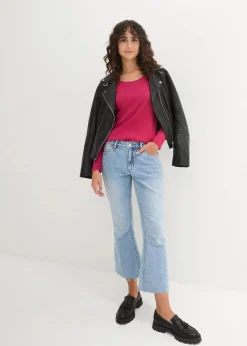 Langarmshirt aus reiner Bio-Baumwolle