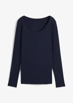 Langarmshirt aus reiner Bio-Baumwolle