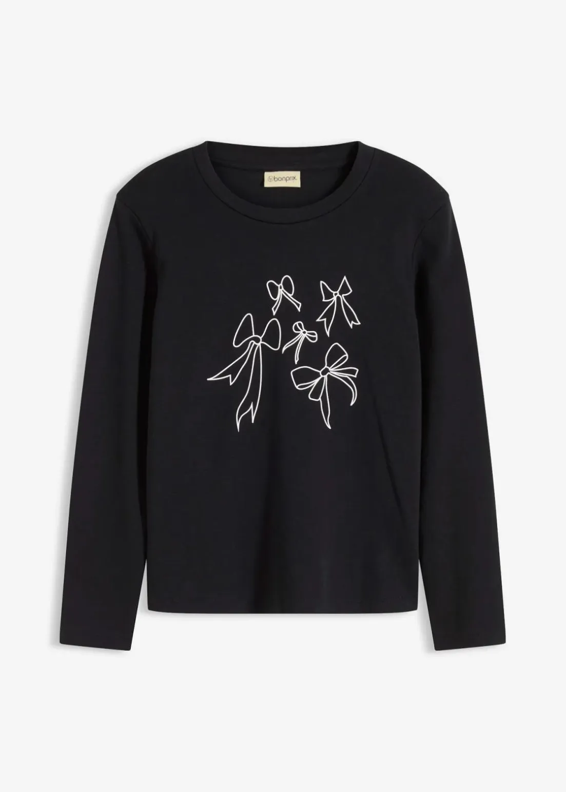 Langarmshirt aus reiner Bio-Baumwolle