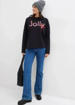 Langarmshirt aus reiner Bio-Baumwolle