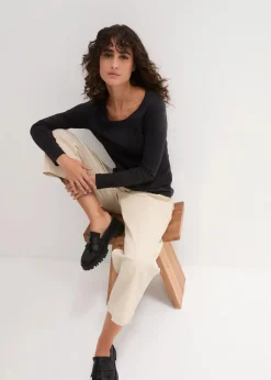 Langarmshirt aus reiner Bio-Baumwolle