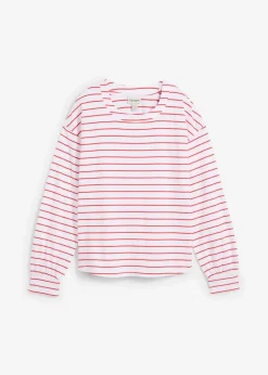 Langarmshirt aus reiner Bio-Baumwolle