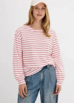 Langarmshirt aus reiner Bio-Baumwolle