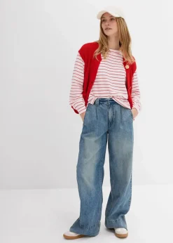 Langarmshirt aus reiner Bio-Baumwolle