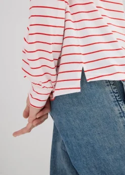 Langarmshirt aus reiner Bio-Baumwolle