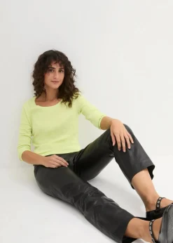 Langarmshirt aus reiner Bio-Baumwolle