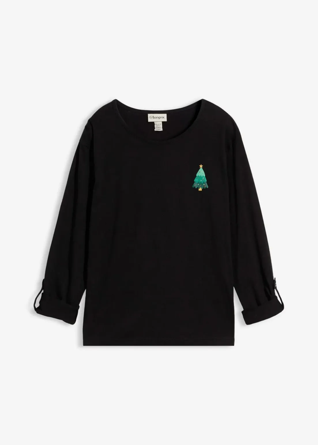 Langarmshirt aus reiner Bio-Baumwolle