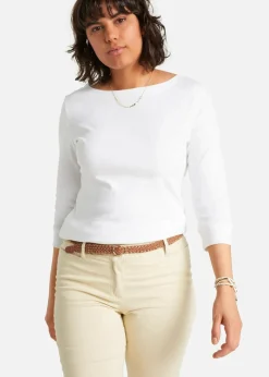 Langarmshirt aus reiner Bio-Baumwolle