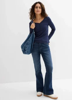 Langarmshirt aus reiner Bio-Baumwolle