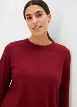 Langarmshirt aus reiner Bio-Baumwolle