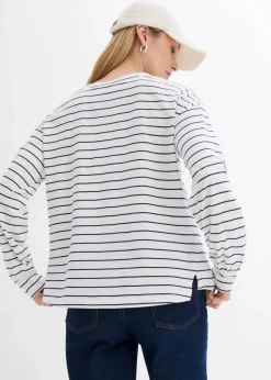 Langarmshirt aus reiner Bio-Baumwolle