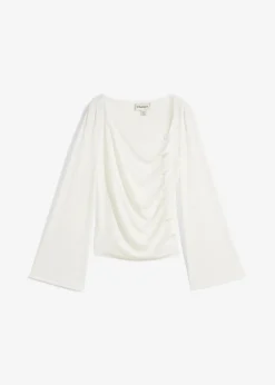 Langarmshirt aus Rippe