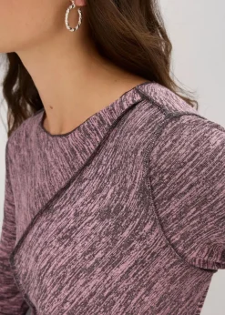 Langarmshirt aus softem Viskose-Mix