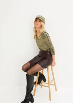 Langarmshirt aus softer Viskose