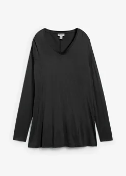 Langarm-Shirt aus softer Viskose