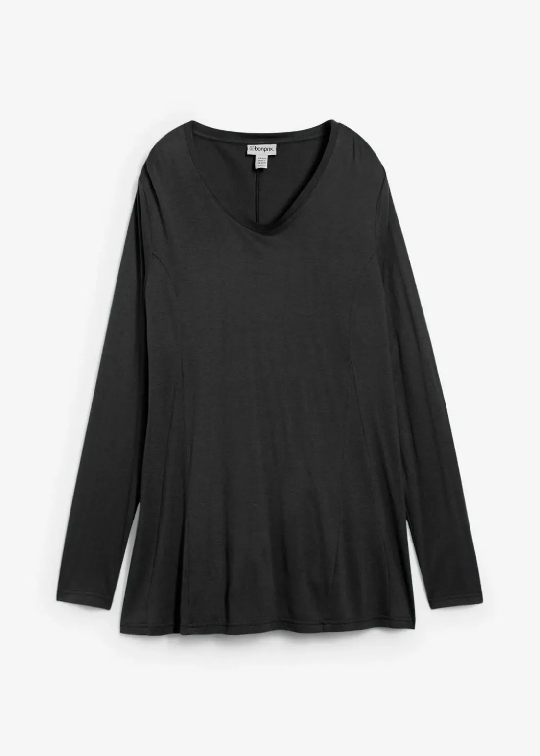 Langarm-Shirt aus softer Viskose