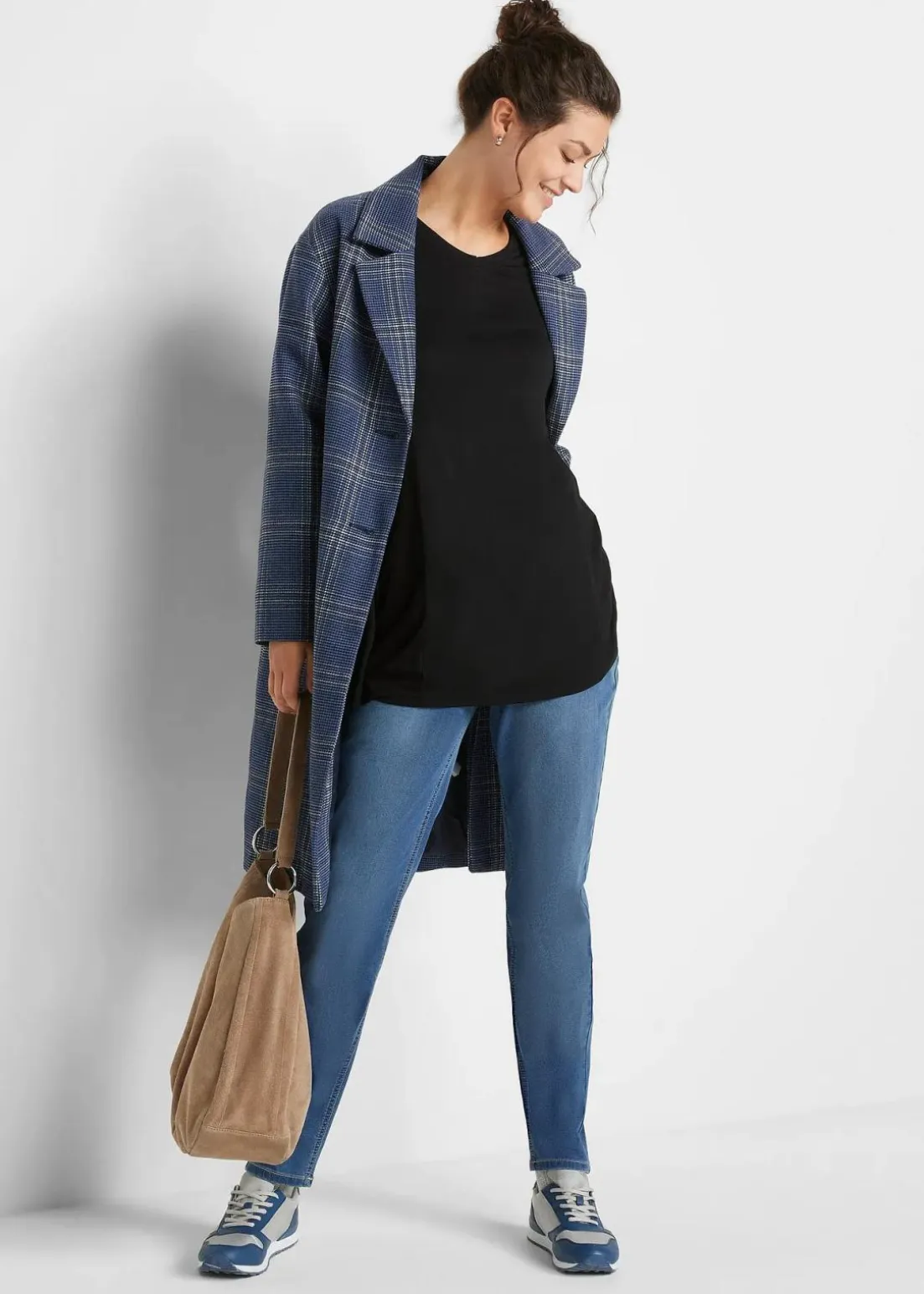 Langarm-Shirt aus softer Viskose