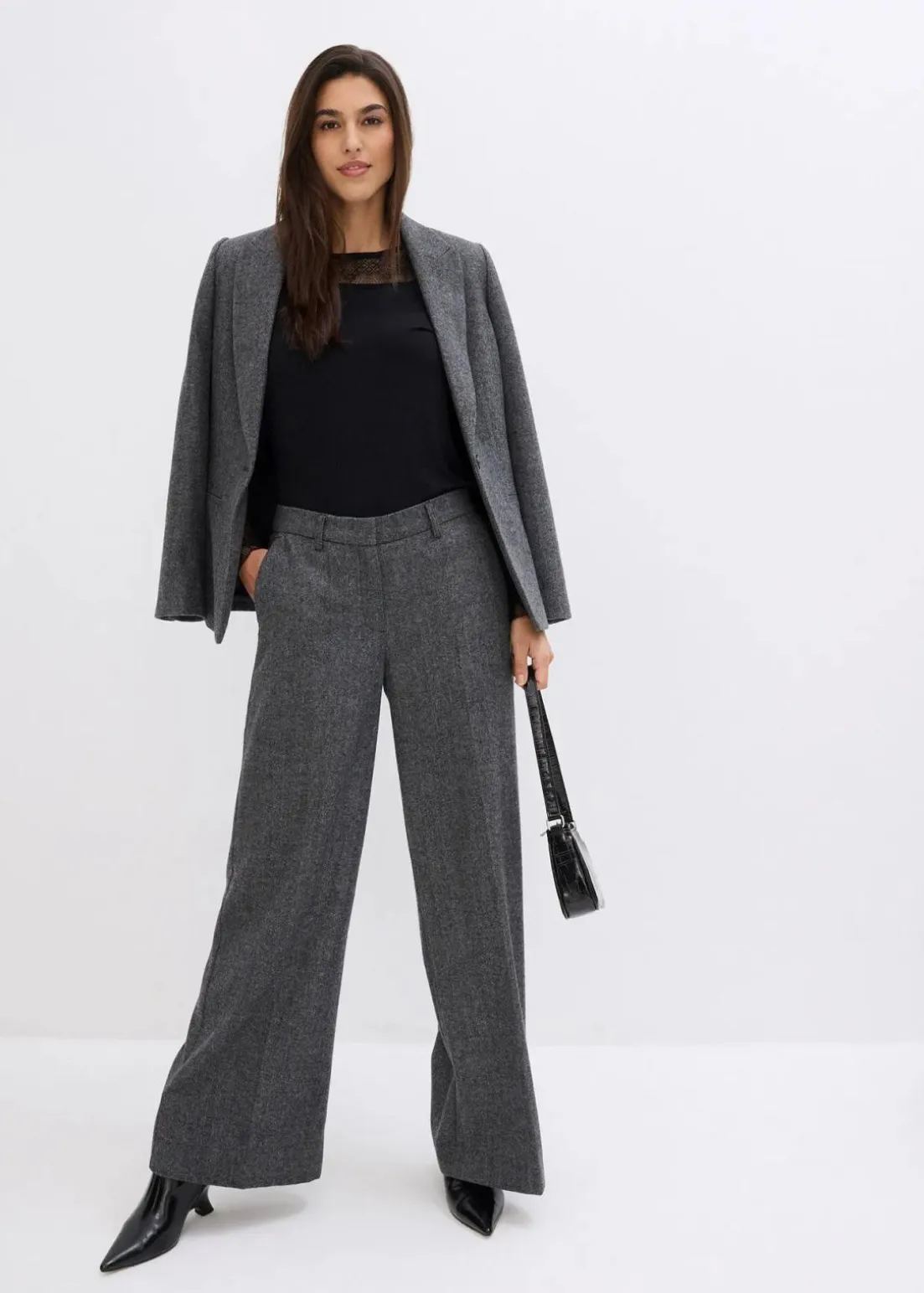 Langarmshirt aus Viskose