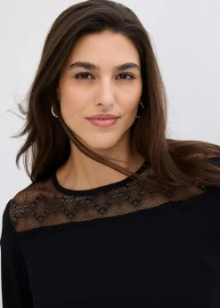 Langarmshirt aus Viskose