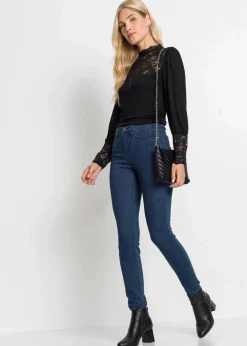 Langarmshirt aus Viskose-Mix