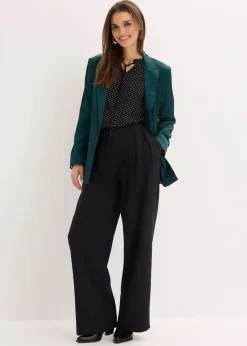 Langarmshirt aus Viskose-Mix