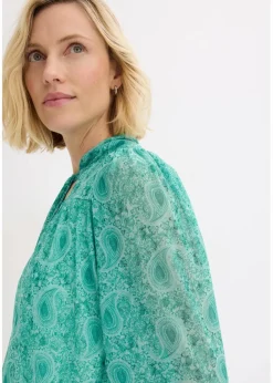 Langarmshirt aus zartem Mesh