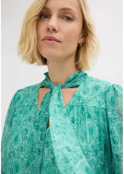 Langarmshirt aus zartem Mesh