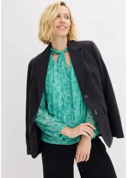 Langarmshirt aus zartem Mesh