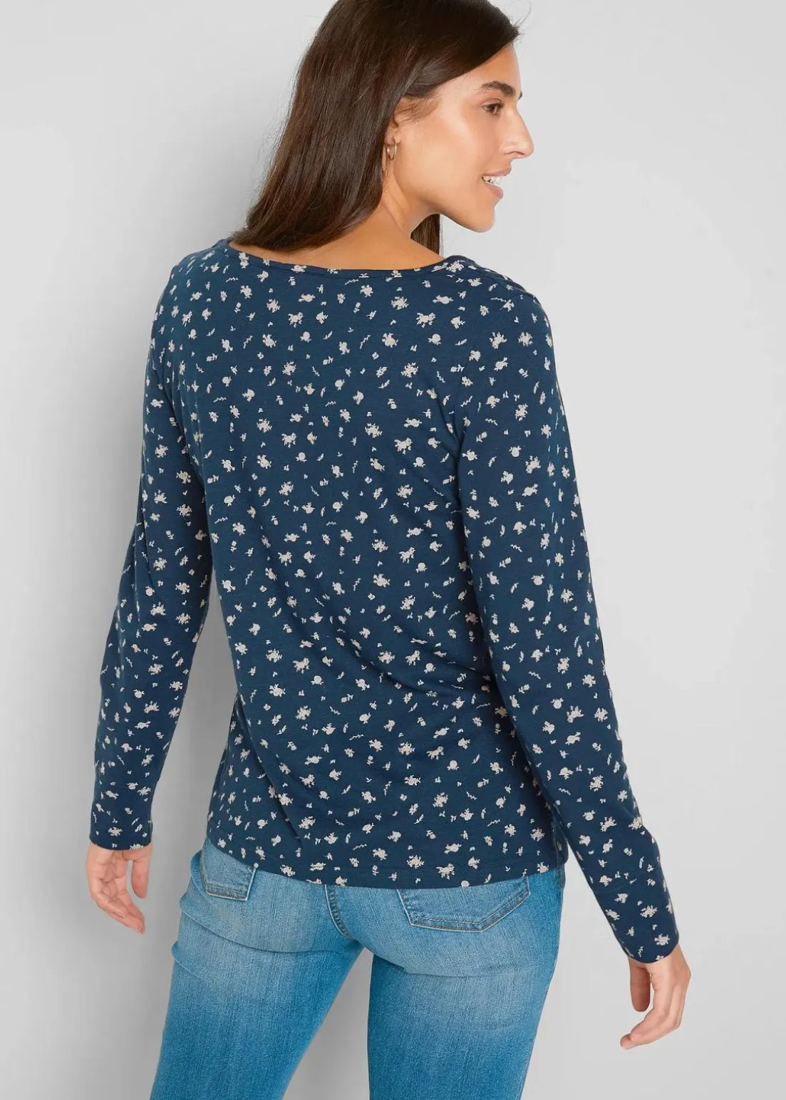 Langarmshirt, bedruckt