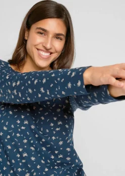 Langarmshirt, bedruckt